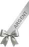 Badge argent